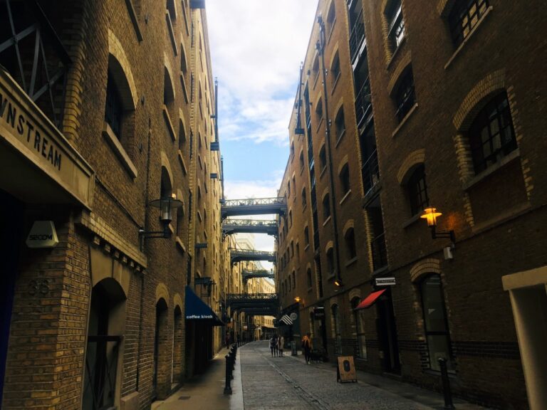 Not many people venture to WashHouse- It is just across the London Bridge- Great area to walk and see the old London Cobbles street  
